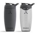Promix PURSUIT Protein Shaker Steklenička 2-Pack – Premium šport Blender steklenice za mešanice beljakovin in dopolnila stresa – 1 Nerjaveče jeklo 550ml, 1 Ecozen 700ml – Grafit Gray