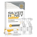 Absorbine Srebrni med Hitra nega ušesa Vet Jakost Koncentrirani odmerki, 5 Kapljice ušesa 10 dni na 1 Uho za pse in mačke, Medicinska stopnja Manuka Med & MicroSilver BG