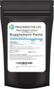 Predpisano za življenje piperin prašek, 95% Black Pepper Extract Prašek, poveča absorpcijo hranil, Gluten prost, Vegan, Ne GSO, Naravni antioksidant (2oz / 56g)