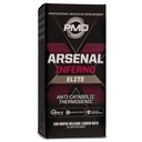 PMD Sports Arsenal X Inferno Superior hitro delujoči tekoči gel Termogenski prehranski dodatek - Maščobni gorilnik in vzdrževanje mišic - povečanje metabolizma in energije Booster - 120 tekoči geli