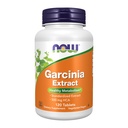 NOW Food Supplements, Garcinia (Garcinia Cambogia) 1000 mg, Zdrava Presnova*, Težka izguba, 120 tablet