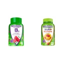 Vitafusion Vitamin B12 za energijsko presnovo, multivitaminski plus Imunska podpora Gumiji z vitaminom C, cink - 140 + 90 Število