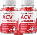 IDEAL UČINKOVITOST (2 paketa) Triplex Keto Gumies Triplex Keto ACV Gumies Supplement Triplex ACV Keto Gumies Triplex Keto Gummys (120 Gummies)
