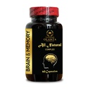 Mind Matrix - Memory, Focus & Staranje Podpora, Brain Nourishment, Možganski Booster za spomin in fokus, Povečuje kognitivno zmogljivost - 1 steklenica 60 kapsul