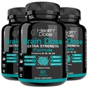 Zdravje Odmerek možganov Premium Nootropics - Kofein-free Extra Strength Formula za moške in ženske - podpira zdravje možganov, kognitivni fokus in spomin retencija, paket 3.