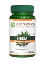 Pure Nutrition Neem Kapsule 700mg. (Ekvivalentno do 2600mg Neem Leaf Powder in Bark Powder) Non GSO 
