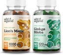Gozdne in ekološke levje grive Gummies & Ginkgo Biloba Gummies