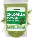 XPRS Nutra Organic Klorella Powder - Broken Cell Wall Klorofil Powder - Klorela Organski prašek za imuniteto - Vegan prijateljski Klorella Powder Organski za popolne beljakovine (16 Ounce)