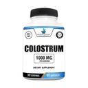 Ameriški standardni dodatki Kapsule Colostrum - 1000 mg na serviranje, 60 kapsul, ZDA Izvorni kravji kolostrum, standardiziran na 25% imunoglobulinov (IgG)