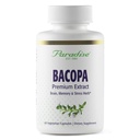 Paradise Zelišča Bacopa Extract, Vegan, Ne-GMO, Gluten brezplačno, 60 kapsul