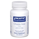 Čiste enkapsulacije Chaste Tree (Vitex) - podpira regularnost menstrualnega cikla - za udobje dojk* - Ženski dodatek - Hormonska podpora za ravnotežje - Ne-GMO & Vegan - 120 kapsul