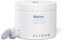 ELYSIUM materija - 30 Servisi - Možganski dodatek za spomin in fokus Omega 3 Dodatek + DHA - Vitamini za podporo zdravje možganov in spomin