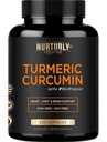 Kurkumin z BioPerin črnim poprom in 95% kurkuminoidi - visoka absorpcija Kurkumin dopolnila 1300mg za zdravje Health - Non-GMO, Gluten prosti - 120 kapsul