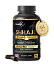Shilajit kapsule za moške in ženske, 16.000mg Pure Himalaan Organic Shilajit podpira Vitalnost in Wellness, Premium Pure Himalajski dodatek 2 Meseca dobave, 60 kapsul