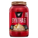 BSN SYNTHA-6 Premium Protein Powder s 6 g vlaknin, sirotkinih beljakovin, micellar kazeina, mešanica iz izolata mlečnih beljakovin, 5g maščobe, cimetovo toaster pecivo, 28 servijev (Packaging May Vary)