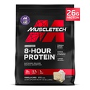 MuscleTech Platinum 8-Hour Protein Powder - 7 Premium Protein Sources with Whey & Casein Protein for Ranger Lean Muscle, Jakost in izboljšano okrevanje - Vanilla Cake, 50 Serving