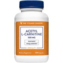 The Vitamin Shoppe Acetyl-L-Carnitine 500mg Supports Healthy Brain Memory (120 Capsules)