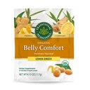 Tradicionalna zdravila, organski Belly Comfort Lozenges Lemon Ginger, Olajša slabost, 30 Posamezno zaviti Lozenges