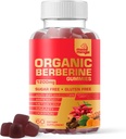 Berberine Supplement Gumies (1200mg) s Ceylon Cimet, Kurkuma, Mlečni Thistle & Artichoke - brez sladkorja, Gluten brezplačno, GMP kakovost