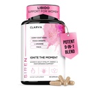 Libido Support for Women - Fast Acting with Hornygoatweed Women & Maca for Mood, Passion & Intimacy - Female Hormone Balance & Womens Libido Support Booster – 3rd Party Tested / Non-GMO - 60 Capsules