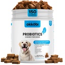 Probiotics for Dogs Chews 150 pcs - Probiotic Chews for Dogs with Enzymes & Natural Ingredients - Digestive & Gut Health Support - US Formula - Chicken Flavored