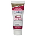 TheraCare Medicated Diabetic Foot Cream | Dimethicone + Petrolatum | Protects and Seals | Relieves Dry Heals | Paraben-Free | Odor-Free | 4.0 oz.