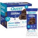 Quest Chocolate Brownie Protein Bars & Chocolate Cake Frosted Cookies Twin Pack, High Protein, Gluten Free