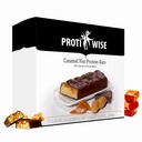 ProtiWise Protein Bar – 15g Protein, Low Carb, Low Sugar, High Fiber, Low Calorie Meal Replacement Nutrition Bar, Healthy Snack for Weight Management Diet (Caramel Nut)-Pack of 2 (7/Box)