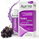 Aurora Nutrascience Mega-liposomski tekoči glutation, Imunski in antioksidant Gut Health Support dodatek, 750 mg na strežbo, ne-GMO, Sugar-free, 10 posameznih serv paketi