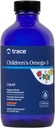 Trace Minerals Children's Omega-3 - Tekoči dodatki Podpora Živčni in Imunski sistem Funkcija - Zdravstveni dodatek za otroke - EPA & DHA podpira razvoj možganov in oči - Orange, 8 fl oz