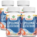 2400MG liposomski glutation, z vitaminom C, mlečnim osatlom in alfa-lipojsko kislino, glavnimi antioksidanti, čistim reduciranim L-glutationom - imunskim sistemom, popravilom celic, energijo, visoko absorpcijo, 240 mehkih kapsul