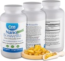 One Planet Nutrition Nano Boswellia 250 mg Veggie kapsule (120 Servings), Boswellia serrata Resin, podpira kognitivne funkcije za zdravje možganov, ne-GMO, Vegan, Gluten-free
