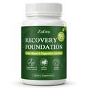 Zafira Recovery Foundation Capsules with Saffron Extract, Myo-Inositol, Magnesium & Ginger Extract for Mood Support, Energy & Focus, Digestive Comfort, Non-GMO, 60 Capsules