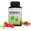 DOKTOR PRIPOROČENI DOPOLNILI Berberin s cimetom Ceylon - 1200 mg berberina & 100 mg organski cimet - 120 Veggie kapsul, zdrav imunski sistem in dobro počutje prebavil