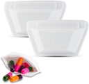 GMS Squeezable Pocket Pill - majhen, lahka tablete Organizator idealen za potovanja - Drži zdravila varno - Sturdy Design z enostavno Fuss-free access - 2 Inch Pocket Sized & Discreet - 2 paket