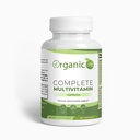 Generični organski popolni multivitamin - vključuje kompleks vitamina B, zeleni čaj, granatno jabolko in zeliščne mešanice - vegetarijanske kapsule - ohranjanje ravnotežja življenje - 60 kapsul