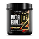NutraBio Intra Blast Bcaa Powder Aminokisline dodatek, Elektrolit in Hidracija Mešanica, Intra, Pre Workout & Muscle Recovery, 20g Eaa Aminokisline v prahu, 5g Glutamin- New York Punch, 30 Serving
