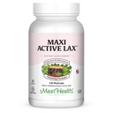Maxi Health Active Lax – Constipation Relief for Women & Men – Natural Laxative Support Capsules for Gut Cleanse with Senna & Cascara Sagrada – Kosher for Passover – 120 Capsules