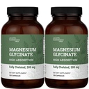 Zemeljska harmonija kelirani magnezij Glicinat 500 mg - 120 kapsul (2-paket, 1000mg skupaj)