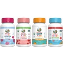 MaryRuth Organics multivitamin, probiotik, magnezij miren, in vitamin C Gumies za otroke 