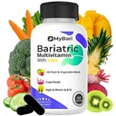 Vse-v-enem Bariatrični multivitaminski z železom - Made in USA - za moške in ženske - podpira Gastrični rokav in obvoz z 42+ Fruit & Veggie Mešanica - 60 tekočih kapsul