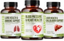 Heart Health Krvni tlak podpora - Podpora krvni tlak & zdravo Circularity Seveda z Hawthorn Berry & Hibiscus. Vitamini Tablete za zdravo hipertenzijo (BP) in zdravo srce.