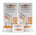 Livon Laboratories Lipo-sferični vitamin C – 1.000 mg Vitamin C & 1.000 mg Esencialni fosfolipidi na embalažo – liposom, ki je zajet za boljšo absorpcijo – ne-GMO(2 škatlici,60 pakiranj)