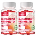 Nutravita Glukozamin Chondroitin Gumies z MSM & Elderberry Dodatna moč - skupna podpora, Antioksidant Imunska podpora dodatek za odrasle, moške in ženske. 120 jagodnih žvečičev