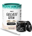 Čisti himalajski šilajit, visokoprehranska potenca, Shilajit Resin stopnje A z 85+ rastlinskimi minerali in fulvično kislino, energijsko in imunosuport za moške in ženske, 3. stranka US Lab Tested (115g)