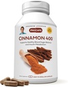 ANDREW LESSMAN Cimet 400mg - 240 Kapsule - Visoka moč, standardizirani ekstrakt. Brez dodatkov. Majhne kapsule, ki jih je enostavno pogoltniti