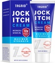TAGRID Antifungal Jock Itch Cream: Jock Itch Relief for Men and Women - Extra Strength Antifungal Cream for Skin - Anti Fungal Itchy Skin Relief - Relieves Itching Burning Cracking Scaling - 3.53 OZ