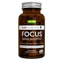 Igennus Focus - Nootropic z 200mg naravnim kofeinom, metilirani vitamini B, L-teanin, tavrin, L-tirozin, čista energija, pospeševalec možganov in kognitivna učinkovitost, nejedkost, 60 kapsul