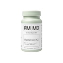 Amy Myers MD Vitamin D3/K2 10.000 i.e. kapsule - dnevni dodatek vitamina za kosti, imuno in hormonsko zdravstveno podporo - zdrava miselnost in sprostitev Aid - 30 kapsul