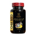 CHIA Seed - Omega 3 Fatty acids Small Pills, Immune Booster for Adults, chia Seeds Organic, chia Seeds superfood salvia hispanica - 1 Bottle 60 Softgels
